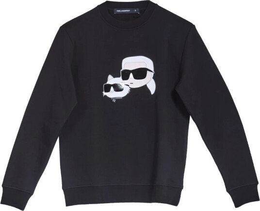 Karl Lagerfeld Herre Gensere & Hettegensere Svart M,