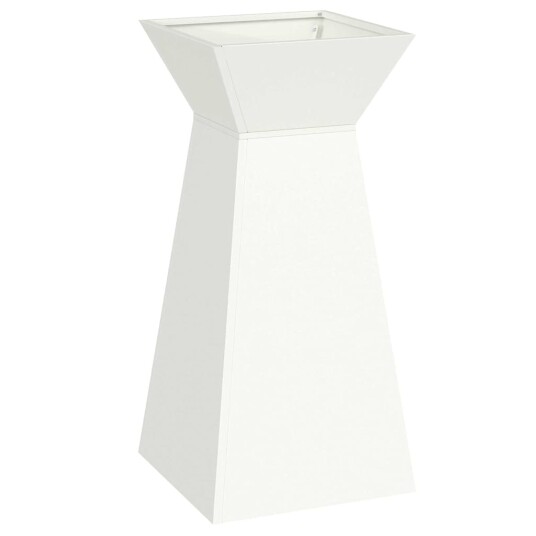  Planteholder Hvit Plast 35 x 35 x 73 cm Dekorative innlegg