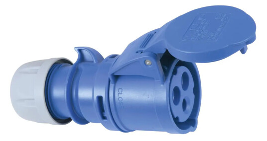 PC ELECTRIC CEE Socket 16A 3pin bu