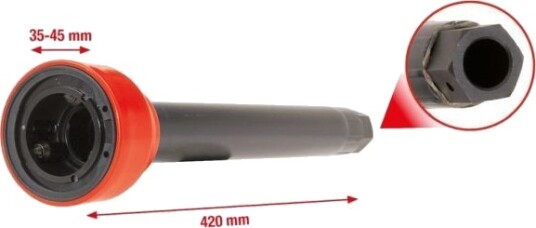 KS TOOLS 150.1600 Parallellstag-aksialleddnøkkel KS TOOLS 150.1600 Parallellstag-aksialleddnøkkel