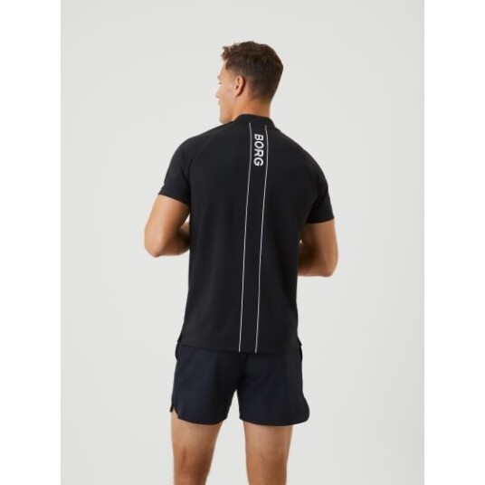 Björn Borg Ace Performance Zip Polo, Padel- og tennispique herre