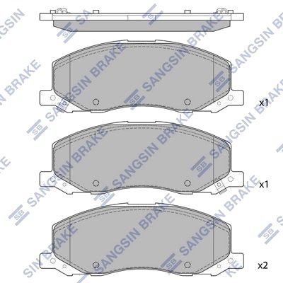 Hi Q SP1819 Bremseklosser
