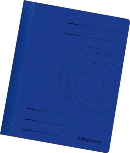 Herlitz 11036969 Manilamappe A4 Fotoark Kartong Blå 1 Stykker