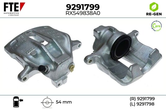 FTE 9291799 Bremsecaliper FTE 9291799 Bremsecaliper