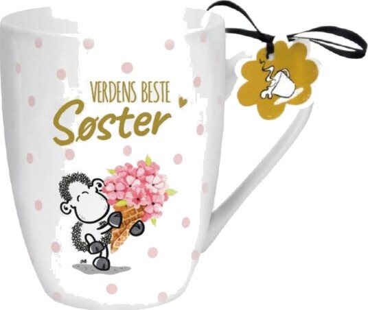 Krus Sheepworld verdens beste søster Krus Sheepworld verdens beste søster