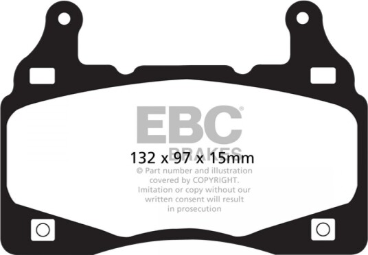 EBC Brakes DP41895R Bremseklosser