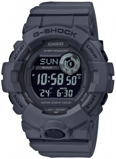 Casio Herreklokke GBD 800UC 8ER G Shock LCD/Resinplast Ø48.6 mm