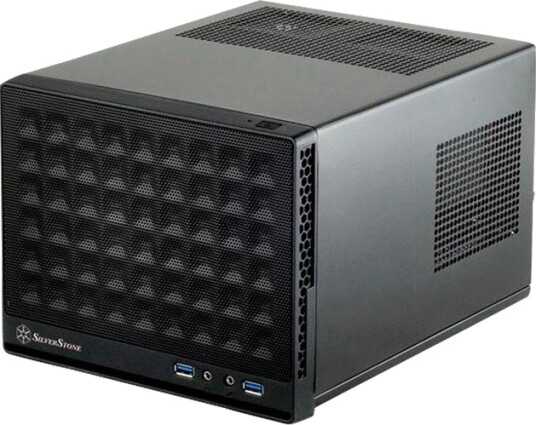 SilverStone SG13 Mini Tower Mini-ITX DTX Svart SilverStone SG13 Mini Tower Mini-ITX DTX Svart