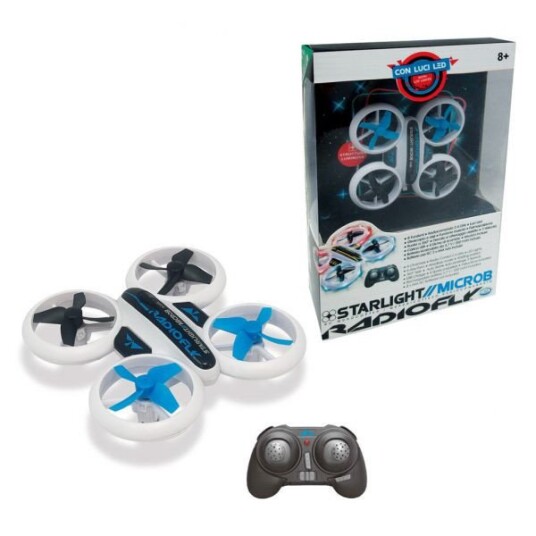 ODS Starlight Microb11 Drone 2,4 GHz 8 funksjoner LED-lys assistent start/landing 3 hastigheter anbefalt ODS Starlight Microb11 Drone 2,4 GHz 8 funksjoner LED-lys assistent start/landing 3 hastigheter anbefalt