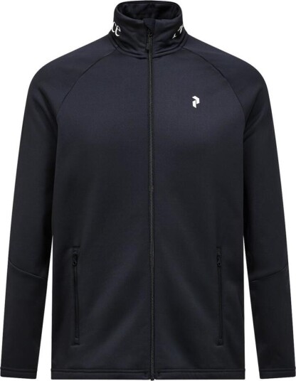 Peak Performance Men's Rider Essentials Zip Jacket Black/black/ XL