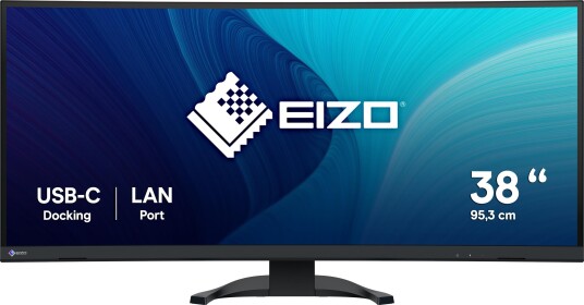 EIZO FlexScan EV3851X-BK 37.5" 3840x1600 UWQHD+ LCD Svart EV3851X-BK EIZO FlexScan EV3851X-BK 37.5" 3840x1600 UWQHD+ LCD Svart EV3851X-BK