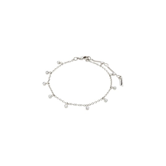Pilgrim MAJA krystall multi drops armbånd sølvbelagt Pilgrim MAJA krystall multi drops armbånd sølvbelagt