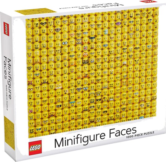 LEGO® Minifigure Faces 1000-Piece Puzzle LEGO® Minifigure Faces 1000-Piece Puzzle