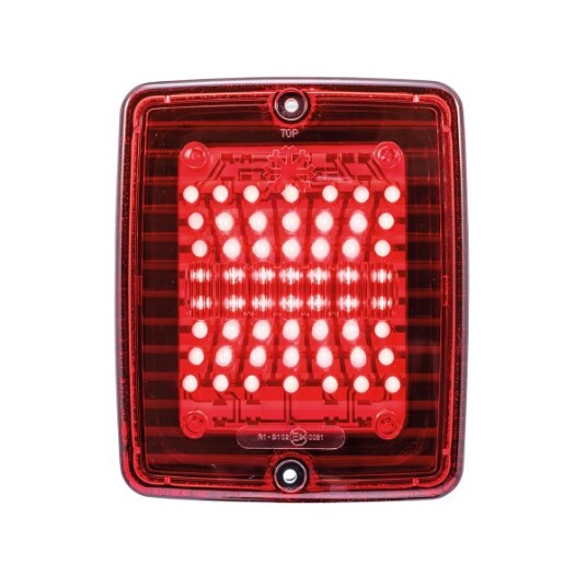 Strands Baklys/Bremselys IZE LED Rød 24V 130 mm