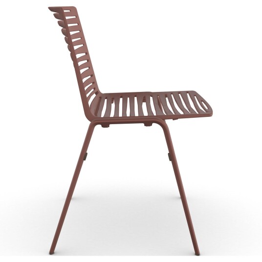 Fast Zebra spisestol Terracotta
