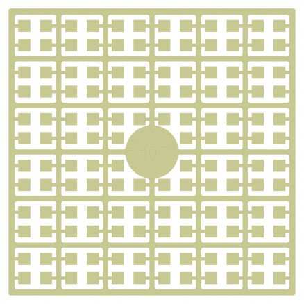 Pixelhobby Midi Perler 407 Khaki 2x2mm 144 pixels