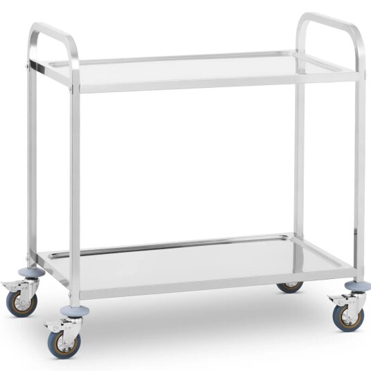 Royal Catering Serveringsvogn  2 hyller  opptil 160 kg 10010079