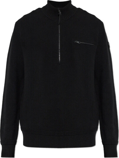 Moncler Herre Strikkevarer Svart L,