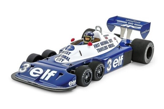 TAMIYA 1/10 R/C Tyrrell P34 Six Wheeler 1977 Argentine GP