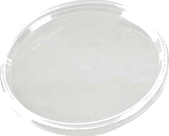Låg Ø92mm Pp Klar Til Plastbæger 60 Poser X 200 Stk./Karton