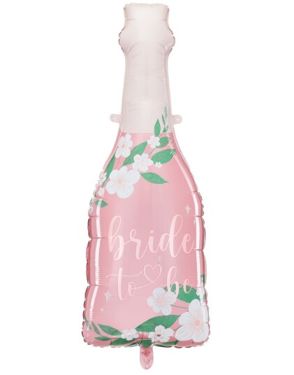 PartyDeco Folieballong Bride To Be Flaske