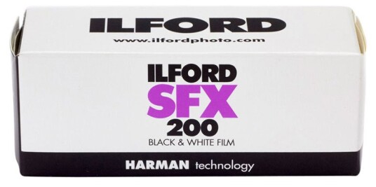 Ilford SFX 120 Sort/hvitt film ISO 200 Ilford SFX 120 Sort/hvitt film ISO 200