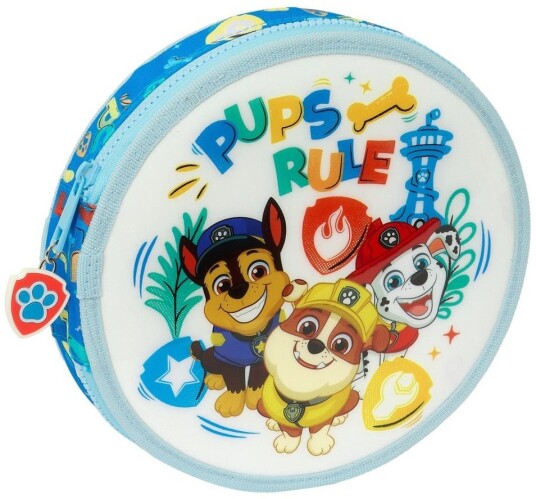 Paw Patrol Rundt Pennal Pups Rule Blå Paw Patrol Rundt Pennal Pups Rule Blå