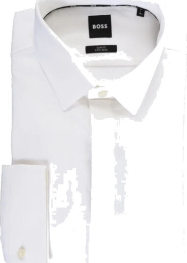 Boss Herre Skjorter Hvit XL,