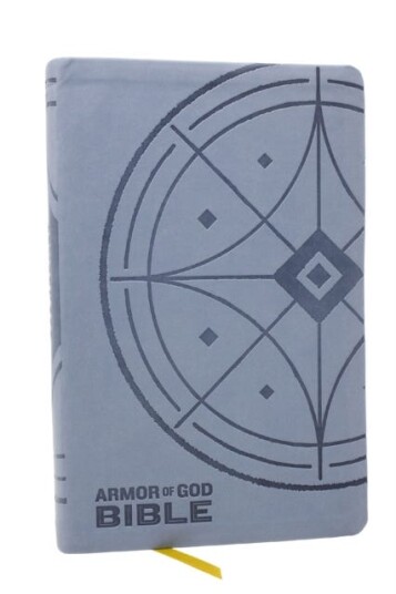 KJV Armor of God Bible, Blue/Gray Leathersoft (Children’s Bible, Red Letter, Comfort Print, Holy Bible): King James Version