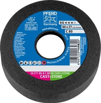 Pferd Cup Wheels Sg Cast+Stone, 8 Cm, 5 Stykker