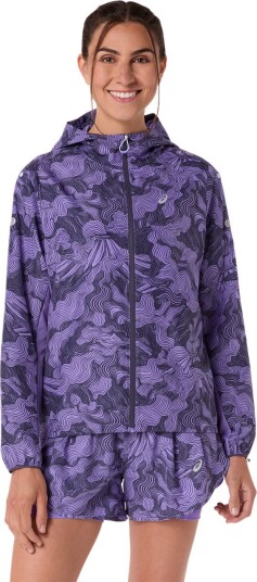 Asics Women"s Fujitrail Packable Jacket Amethyst XS