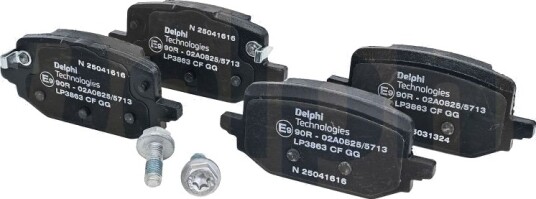 DELPHI LP3863 Bremseklosser