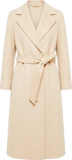 Max Mara Dame Frakker Beige M,