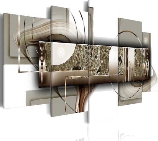 Bilde Structure Of Gold 100x50 Artgeist sp. z o. o.