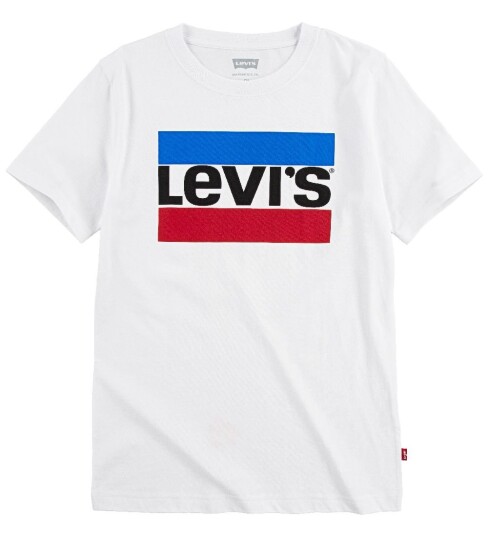 Levi"s Levi"s® Long Sleeve Graphic Tee Shirt White 128 Levi"s Levi"s® Long Sleeve Graphic Tee Shirt White 128