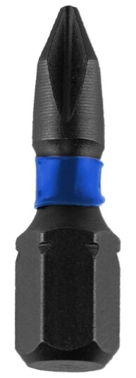 Dedra Phillips Slagskrutrekkerbits Ph1/2/3X25mm, 6 Stk Blist