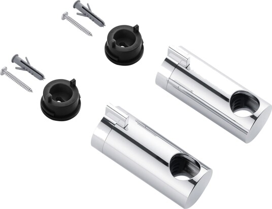Divello Rig Ø22 Brakettsett For Dusjstang Ø 22 mm Krom