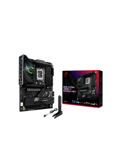 ASUS ROG STRIX Z890-F Gaming Hovedkort med Wi-Fi 7 og DDR5 Støtte ASUS ROG STRIX Z890-F Gaming Hovedkort med Wi-Fi 7 og DDR5 Støtte