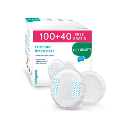 Babyono Comfort Ammeinnlegg 140 Stk Babyono Comfort Ammeinnlegg 140 Stk