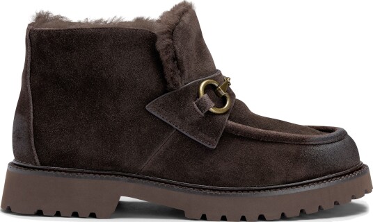Laura Bellariva Penny loafer boots 37 brun dame
