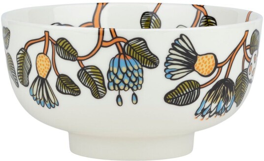 Marimekko Tiara serveringsskål 1,5 L White warm orange green