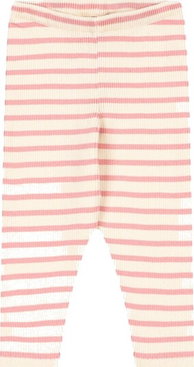 Konges Sløjd Leggings Buma Peony Smør Stripe Konges Sløjd 68 Leggings Beige Rosa 62