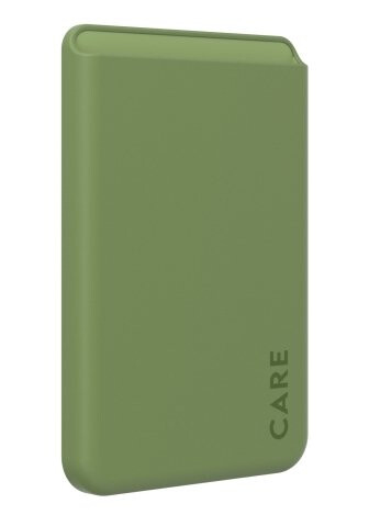 Panzerglass MagSafe Kortholder for iPhone 12/13/14 - Grønn Silikon