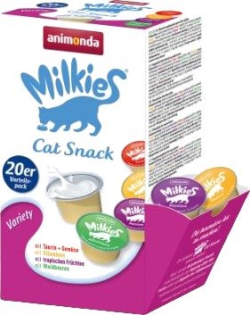 Animonda 4017721830997 Snacks Katt Melk Sukkerfri 15 G