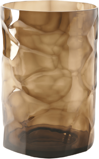 Tinted Aurell vase Ø20x32 cm Brown