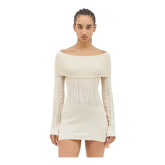Aya Muse Dame Kjoler Beige S, Aya Muse Dame Kjoler Beige S,