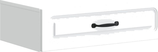 vidaXL Vegghengt Sidebord Hvit 59 x 34,5 x 17 cm Konstruert tre