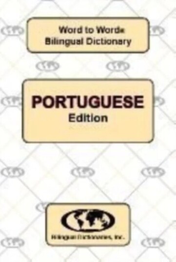 English-Portuguese & Portuguese-English Word-To-Word Dictionary Av C. Sesma, S. Santos