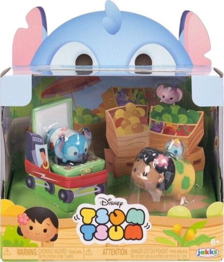 Northix Stitch Tsum Tsum Story Moment-figur samleobjekt plysjleketøy