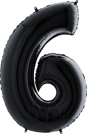 Ballongkungen Tallballong Svart Tall 6 15806BL